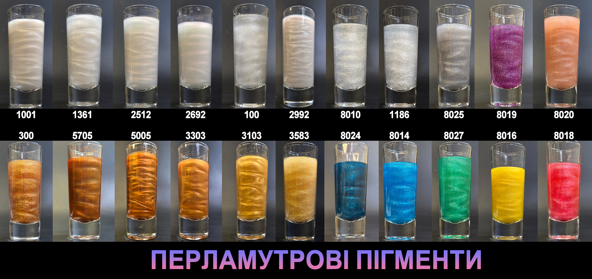 КФФ ГРУПП Перламутрові пігменти, що роблять ваш продукт шедевром!